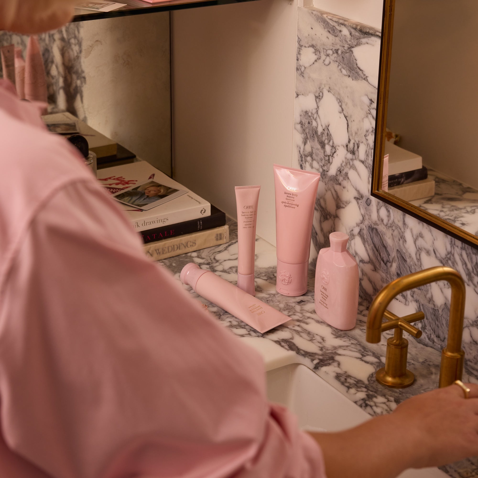 Serene Scalp Balancing Conditioner - Oribe Hair Care - Image 4