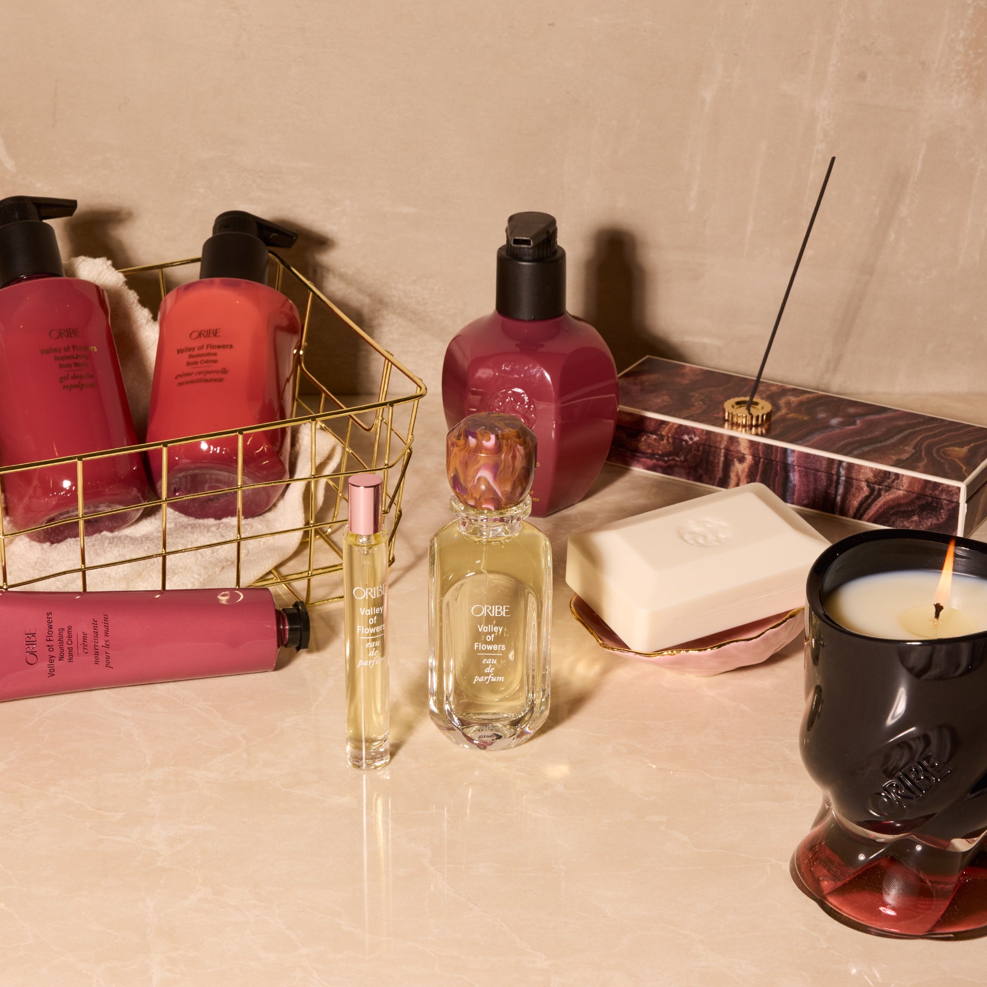 Valley of Flowers Scented Candle - Oribe Hair Care - Image 5